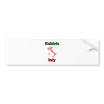 Calabria Italy Bumper Sticker
