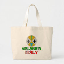 Calabria Italy Canvas Bags