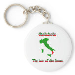 Calabria The Toe Of The Boot Keychain