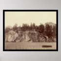 Calamity Peak Seen from Plains near Custer SD 1890 posters