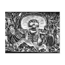 Calavera Oaxaquena Postcard
