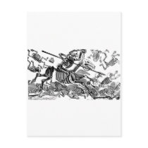 "Calavera of Don Quixote" circa early 1900's Post Cards