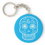 Calavera Sugar Skull Keychains