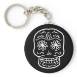 Calavera Sugar Skull Key Chains