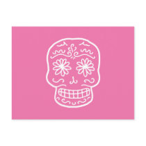 Calavera Sugar Skull Postcard