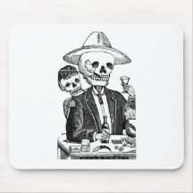 Calaveras de Guadalajara, Mexique Tapis De Souris