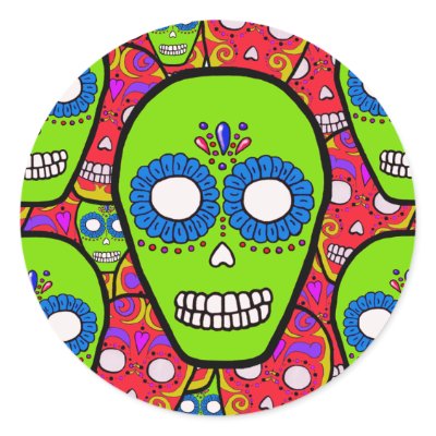 Calaveras Sugar Skulls by toxiferousdark