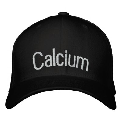 Calcium Baseball Cap by ScienceHats