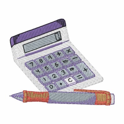 Calculator by ZazzleEmbroidery