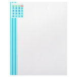 Calculator Letterhead