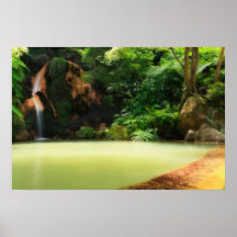 Caldeira Velha - Azores Poster