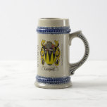Caldwell Family Coat of Arms on a Stein mugs
