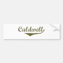 Caldwell Revolution t shirts Bumper Sticker