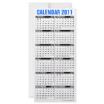 Calendar 2011 Rack Card Happy Hanukkah Dreidel