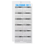 Calendar 2011 Rack Card Happy Hanukkah Star