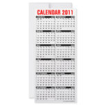 Calendar 2011 Rack Card Happy Holidays Candy Cane rack cards