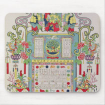 Calendar for Year 23 of the Reign of Emperor Mousepads