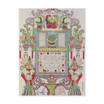 Calendar for Year 23 of the Reign of Emperor Post Cards