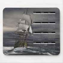 Calendar-Inclement Weather Mousepad