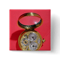 Calendar watch, c.1690 pins
