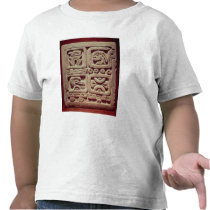 Calendar with four glyphs, Toltec Tshirt