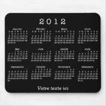 Calendrier 2012 français