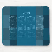 Calendrier 2013 tapis de souris