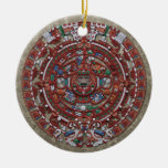 Calendrier maya décoration pour sapin de noël
