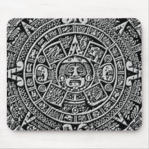 Calendrier maya tapis de souris