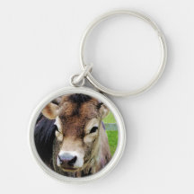 Calf Closeup Keychains