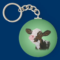 calf_keychain keychains