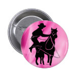 Calf Roper 304 Pinback Buttons