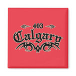 Calgary 403 refrigerator magnet