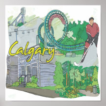 Calgary Print