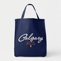 Calgary Script Tote Bag
