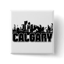 Calgary Skyline Pins