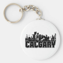 Calgary Skyline Keychains