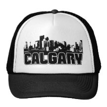Calgary Skyline Trucker Hats