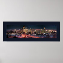 Calgary - The Frozen River (Double Bordered) Posters