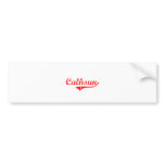 Calhoun Georgia Classic Design bumper stickers