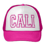 CALI California Trucker Hat (pink)