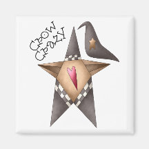 Cali Crows · Crow Crazy Fridge Magnet