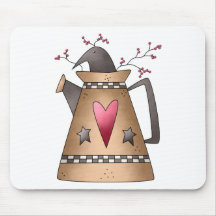 Cali Crows · Crow & Watering Can Mouse Pads