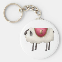 Cali Crows · Sheep Keychain