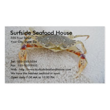 Calico Crab Business Card