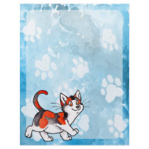 Calico Kitty Customized Letterhead