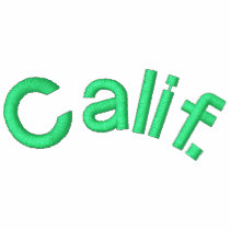 Calif. Embroidered Polo Shirt