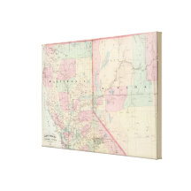 Calif, Nev north Stretched Canvas Prints