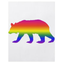 Calif Rainbow Bear Personalized Flyer