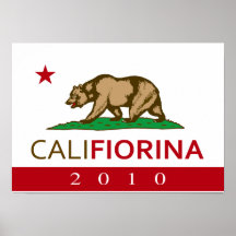CALIFIORINA AFFICHES